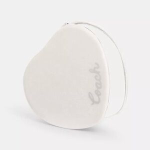 NWT Coach Glitter Heart Compact Mirror
